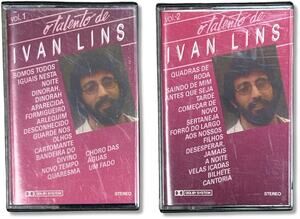 Ivan Lins - O Talento De Ivan Lins (1985) 2 Cassette EMI Brazil RARE